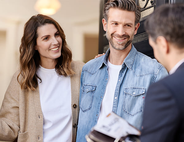 Glückliches Pärchen.