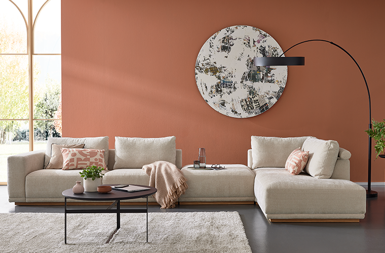 Musterring Ecksofa „JUSTB! PM 200“ in Beige.